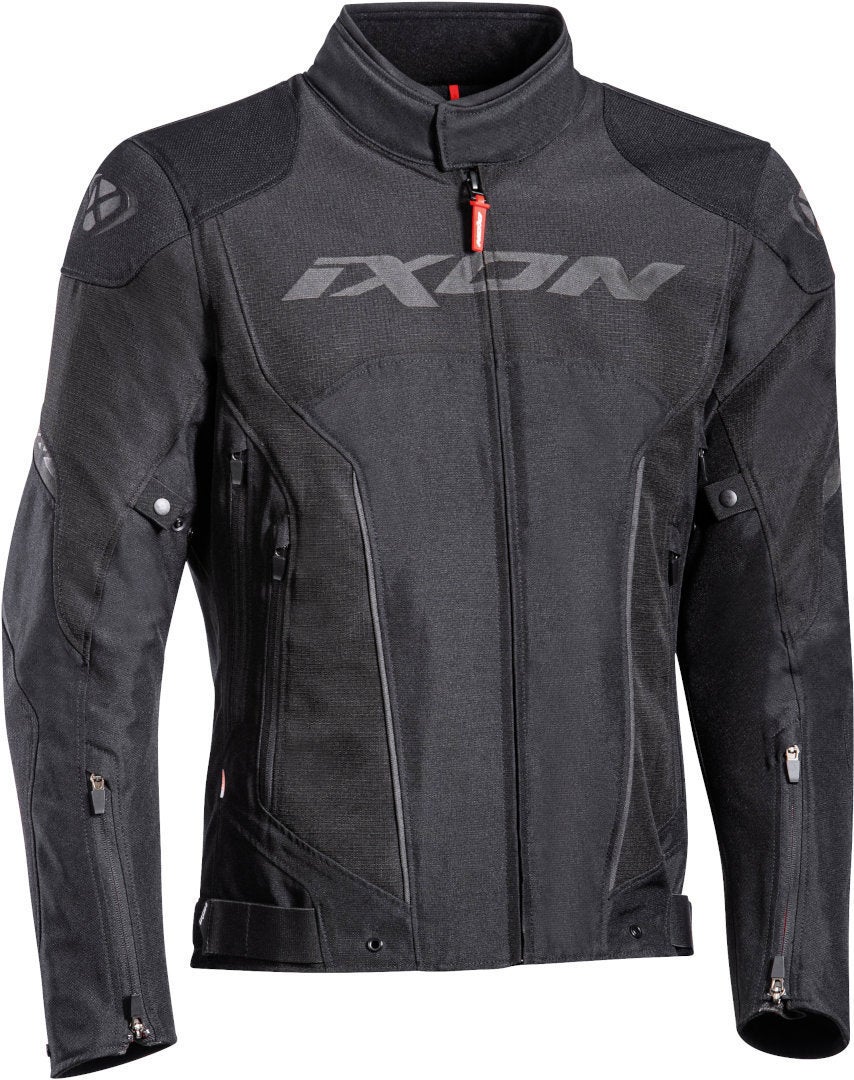 Ixon Dragg Motorfiets textiel jas Zwart XL Figuur 1