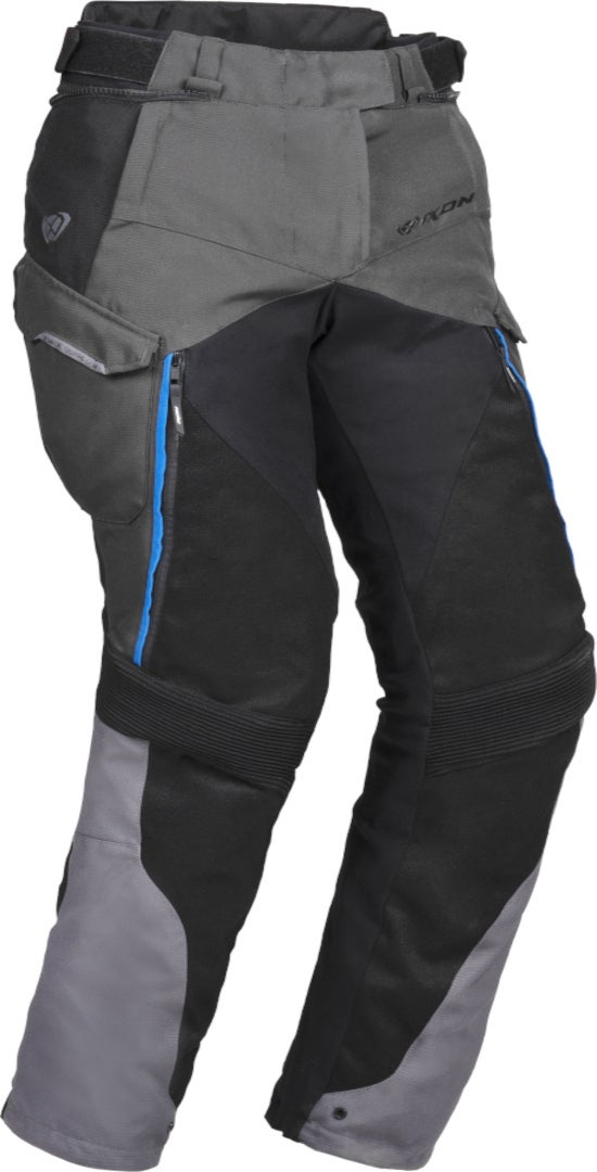 Ixon Eddas Damen Motorrad Textilhose schwarz/anthrazit/blau L Abbildung 3