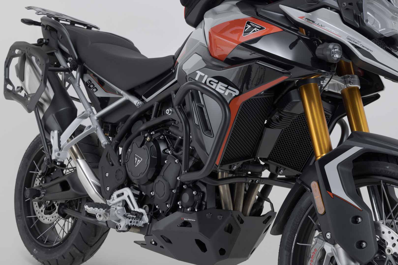 SW-Motech Crash bar - Negru. Modelele Triumph Tiger 900, Tiger 850 Sp. Figura 2