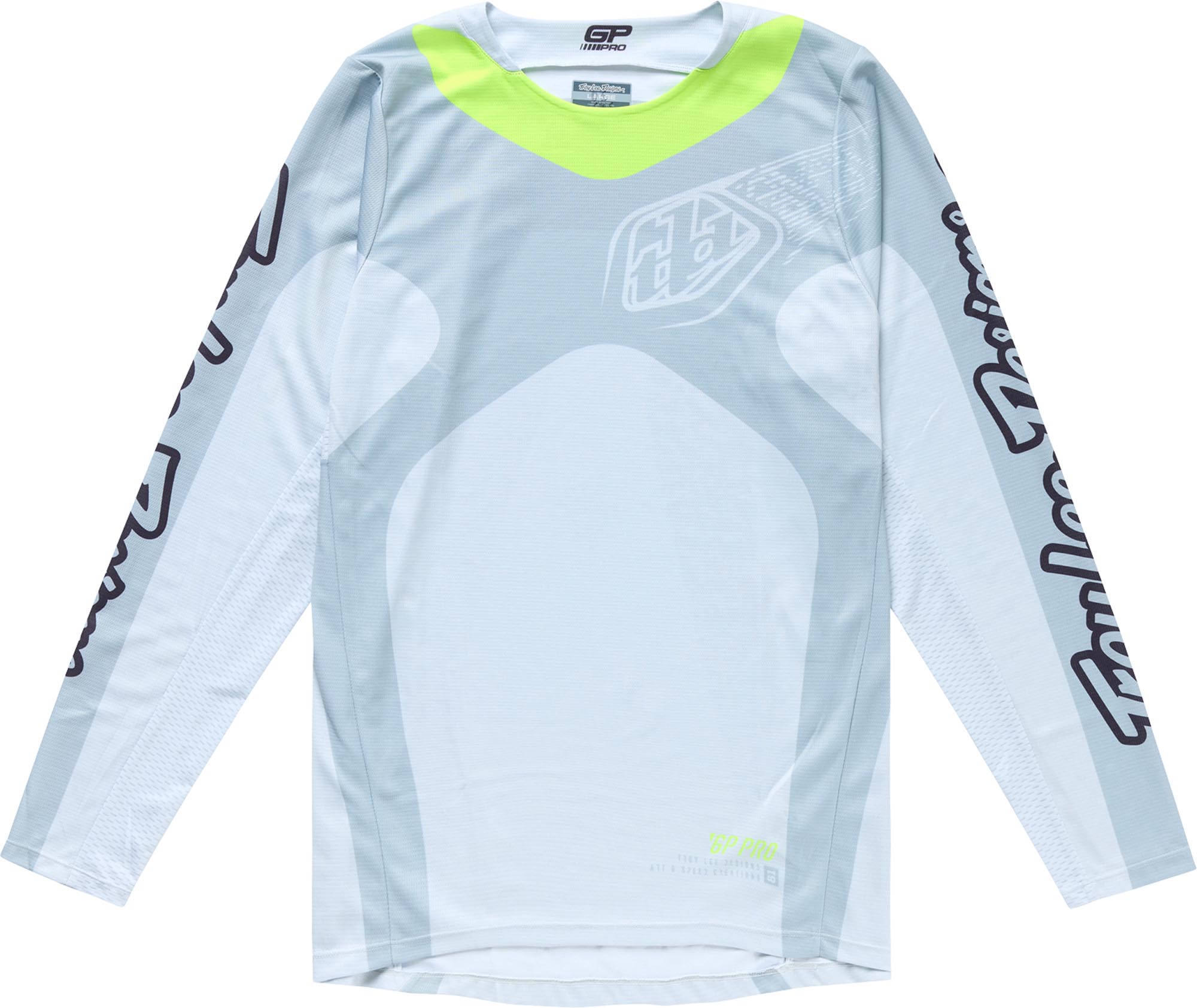Troy Lee Designs GP Pro Frames Motocross Jersey grey/green 2XL Figure 1