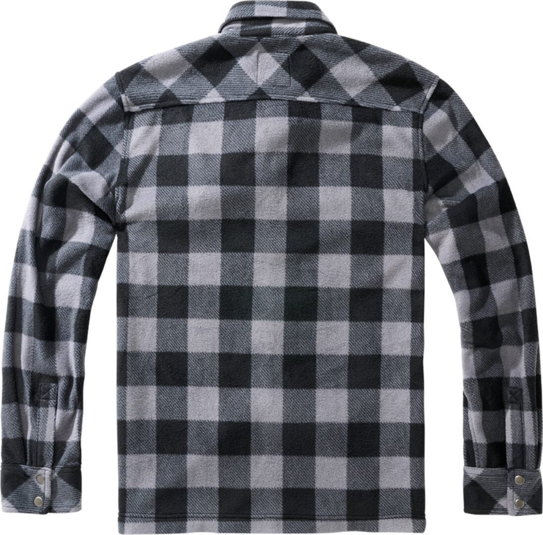 Side view of Brandit Jeff Fleece Shirt