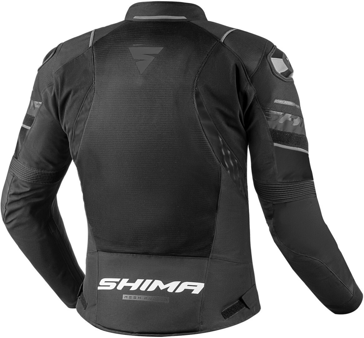 SHIMA Mesh Pro 2.0 Motorcycle Textile Jacket black L Figure 2