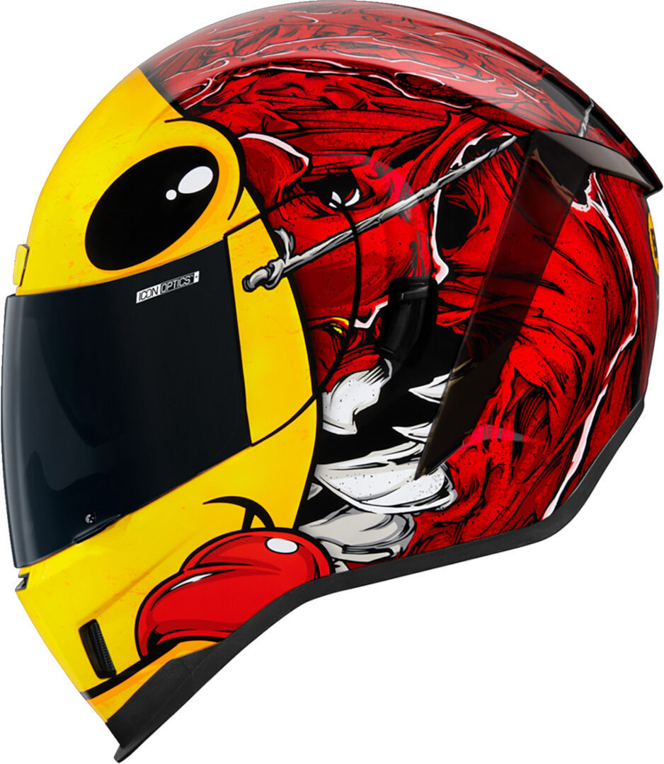 Icon Airform Brozak MIPS Helm rot/gelb M (57/58) Abbildung 2