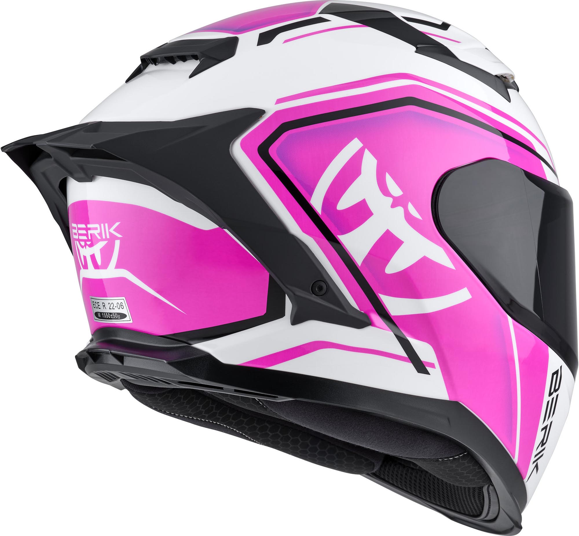 Berik FF871 Mapuro Casco blanco/negro/morado M Figura 5