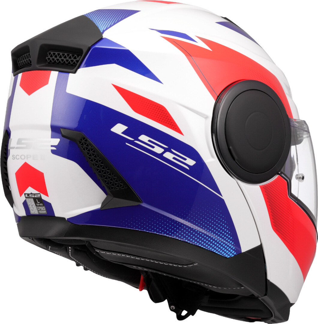 LS2 FF902 Scope II Duria Casque Blanc/Bleu/Rouge L (59/60) Figure 5