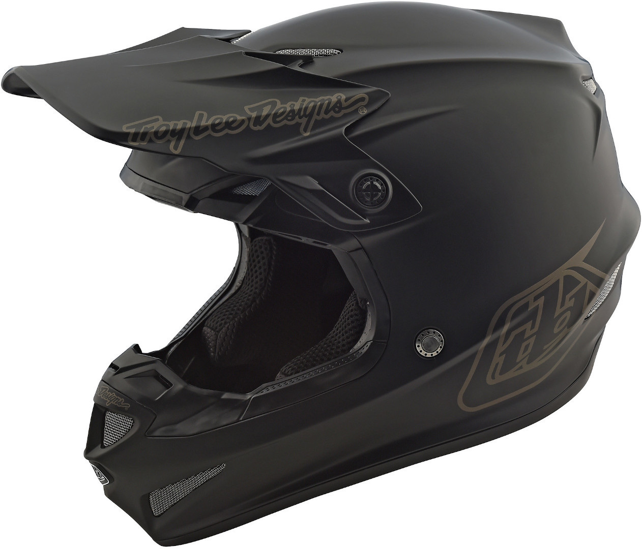 Troy Lee Designs SE4 PA Mono Motocross Hjälm svart XS Figur 1