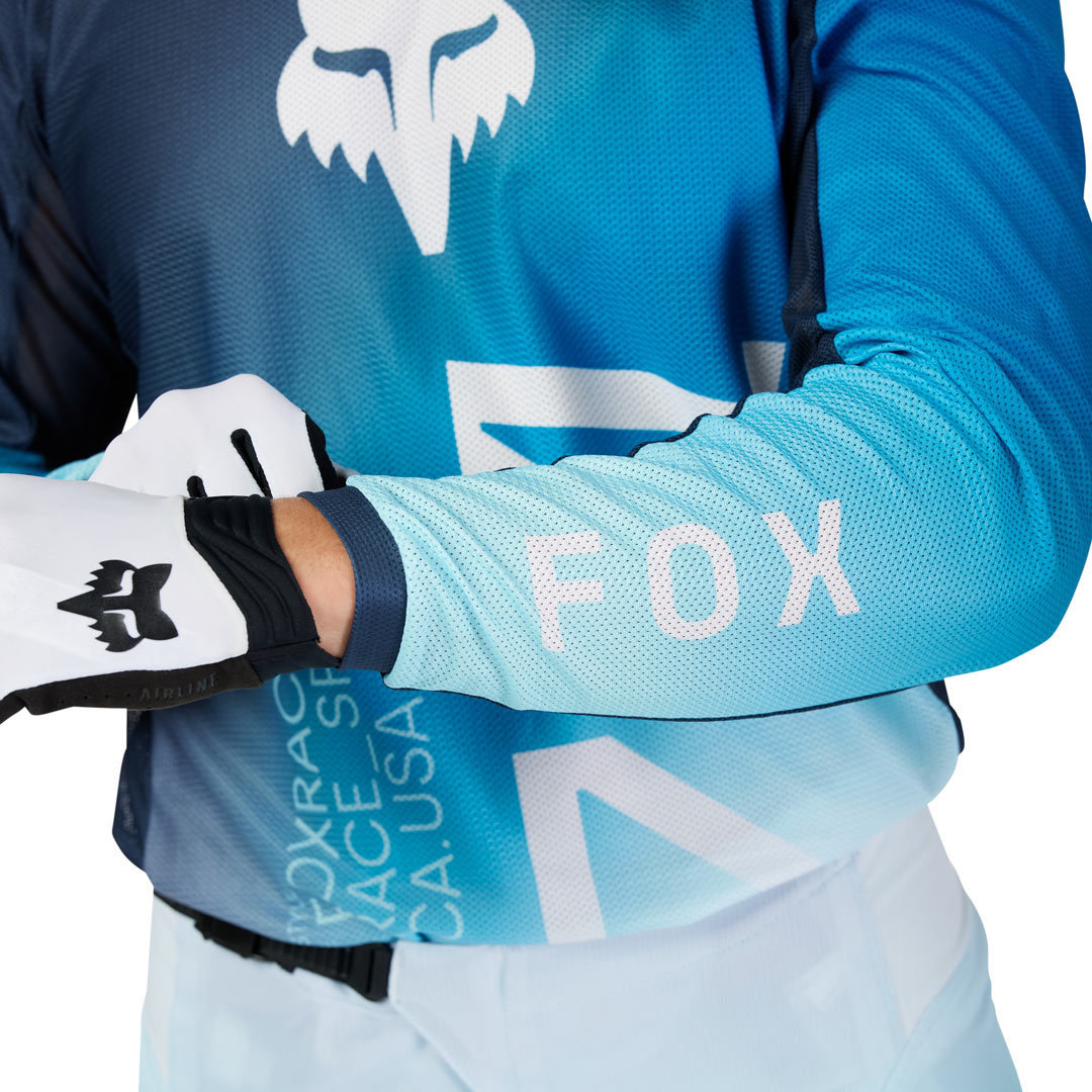 FOX 180 Air Haze Motocross trøje blå M Figur 3