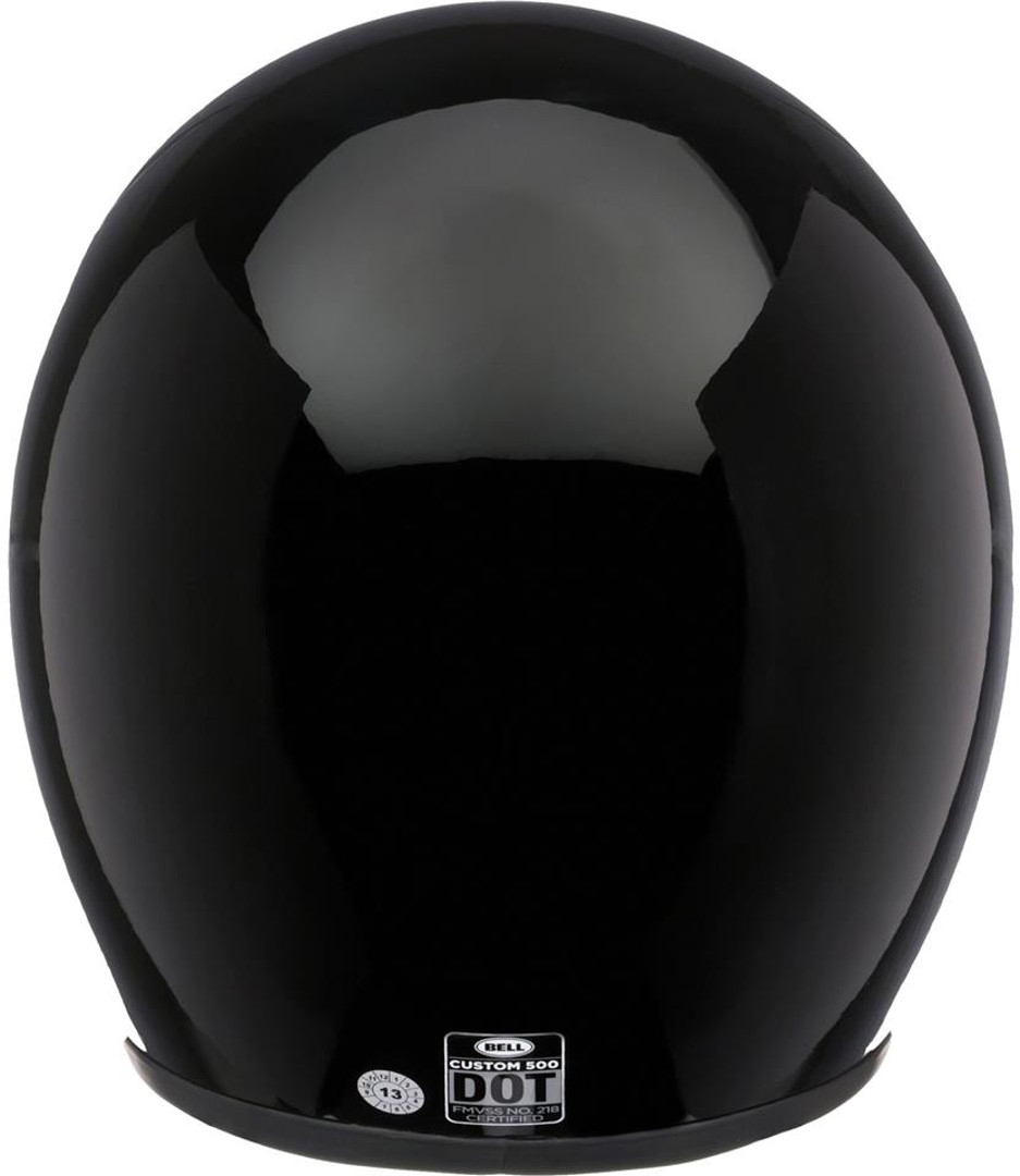 Bell Custom 500 DLX Solid Capacete Jet preto L (59/60) Figura 4