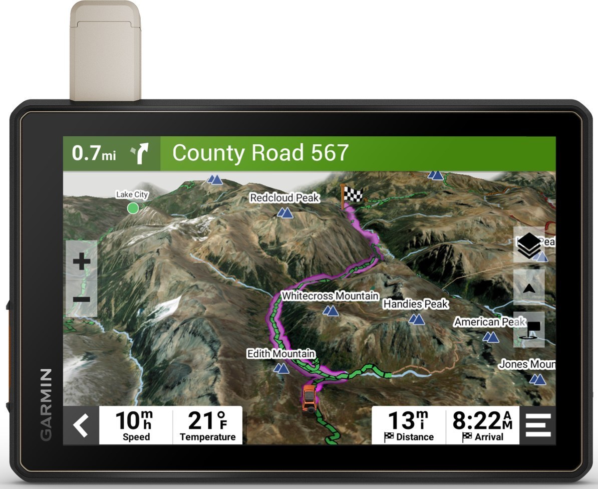 Garmin TREAD® Overland Edition Sistem de navigație Figura 4