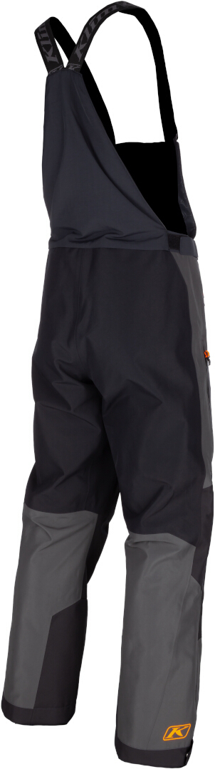 Klim Tomahawk Snescooter Bib Bukser sort/grå/orange M Figur 2