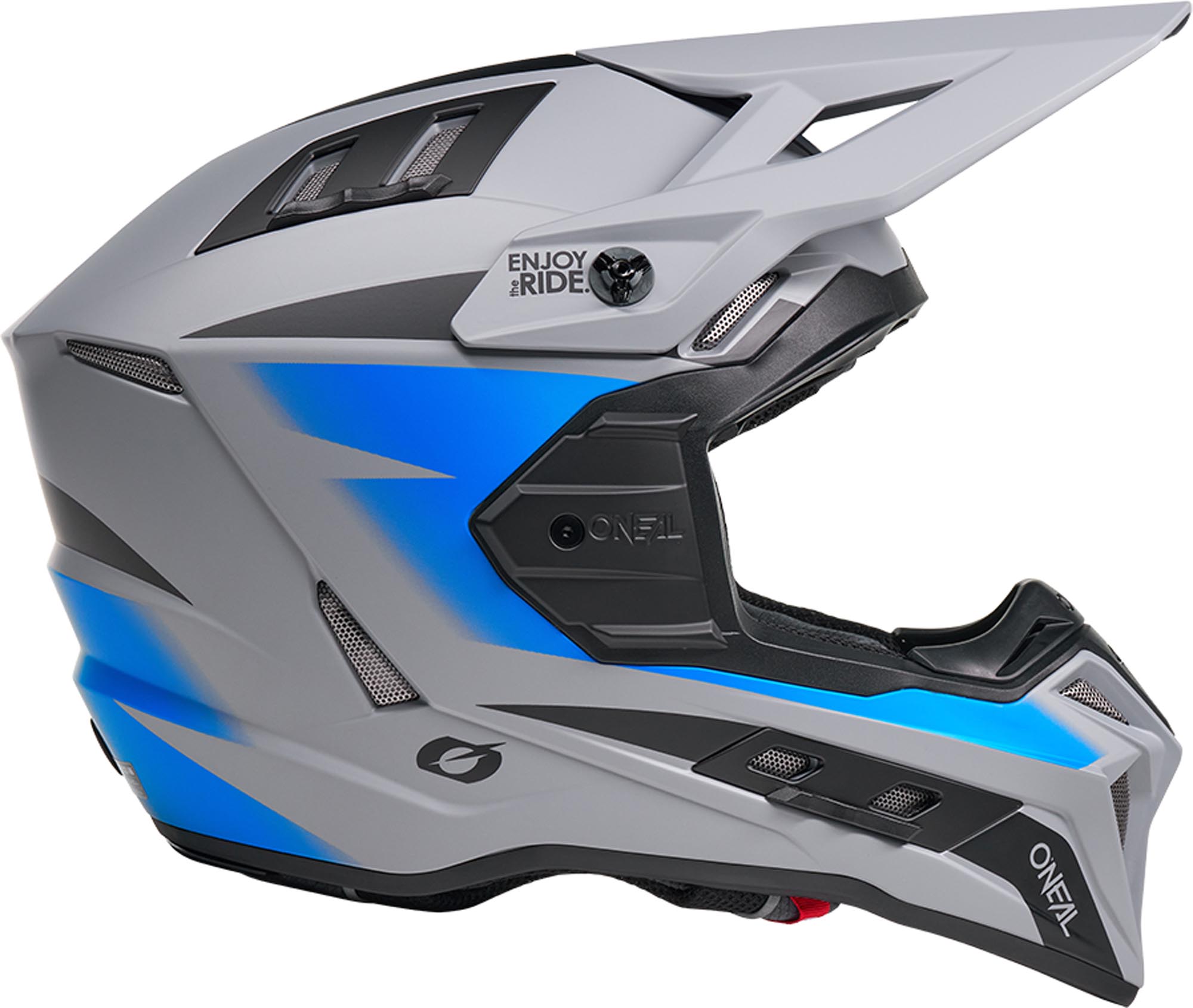 Oneal EX-SRS Magma Casco da motocross grigio/blu L (59/60) Figura 7