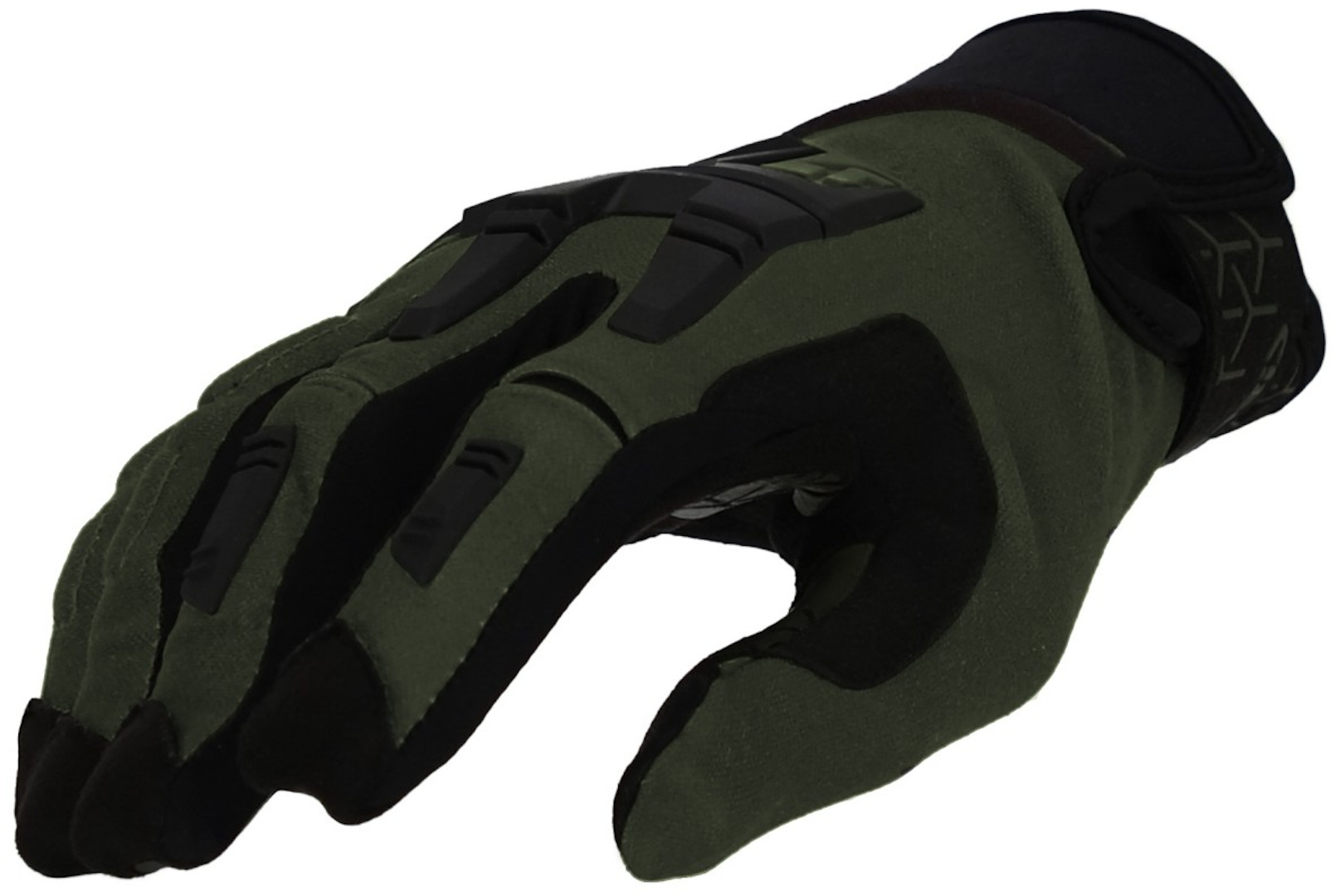 Acerbis X-Enduro Mănuși de motocicletă Negru/Verde S Figura 1