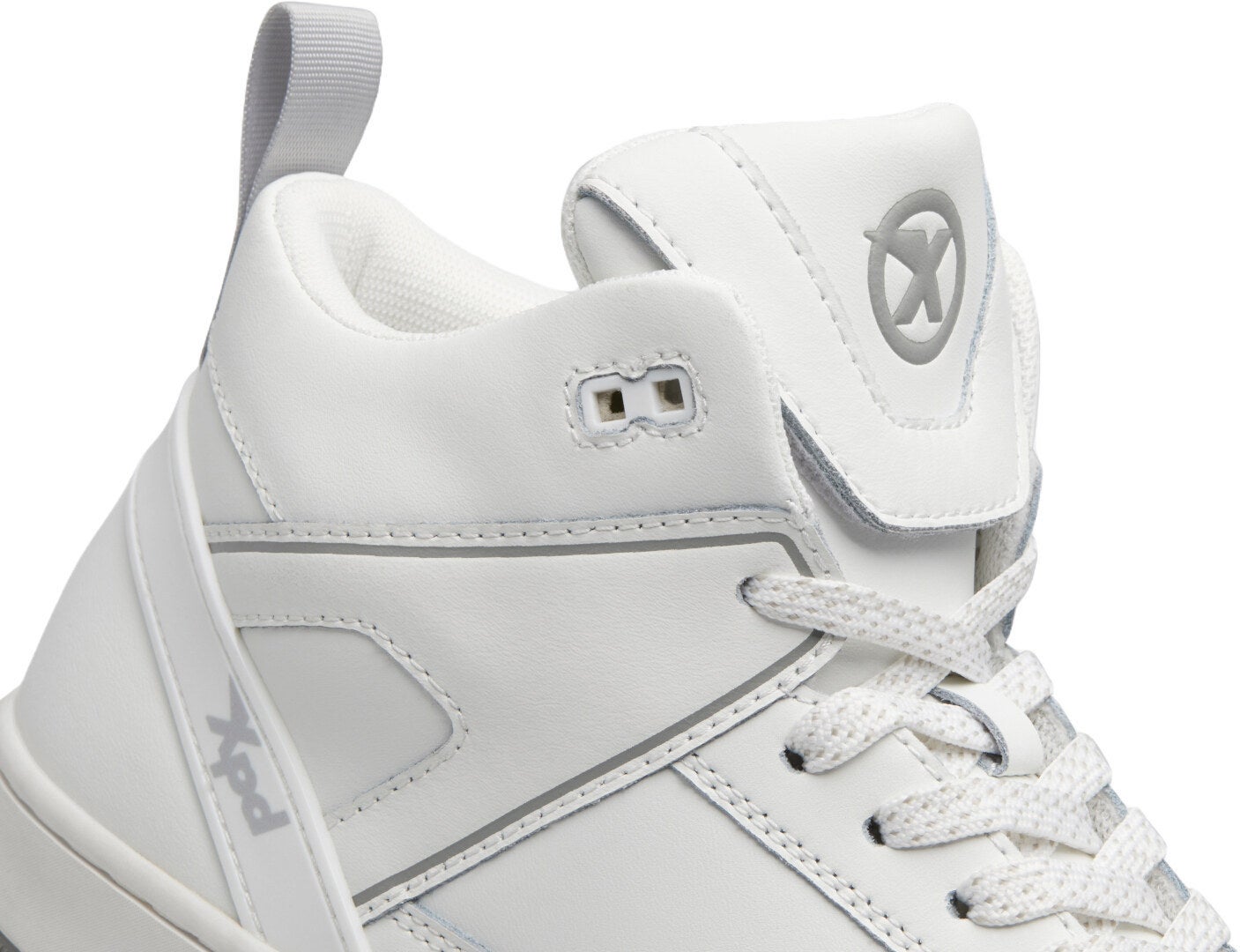 XPD Moto-1 Leather Motorcycle Shoes white 42 Figure 8