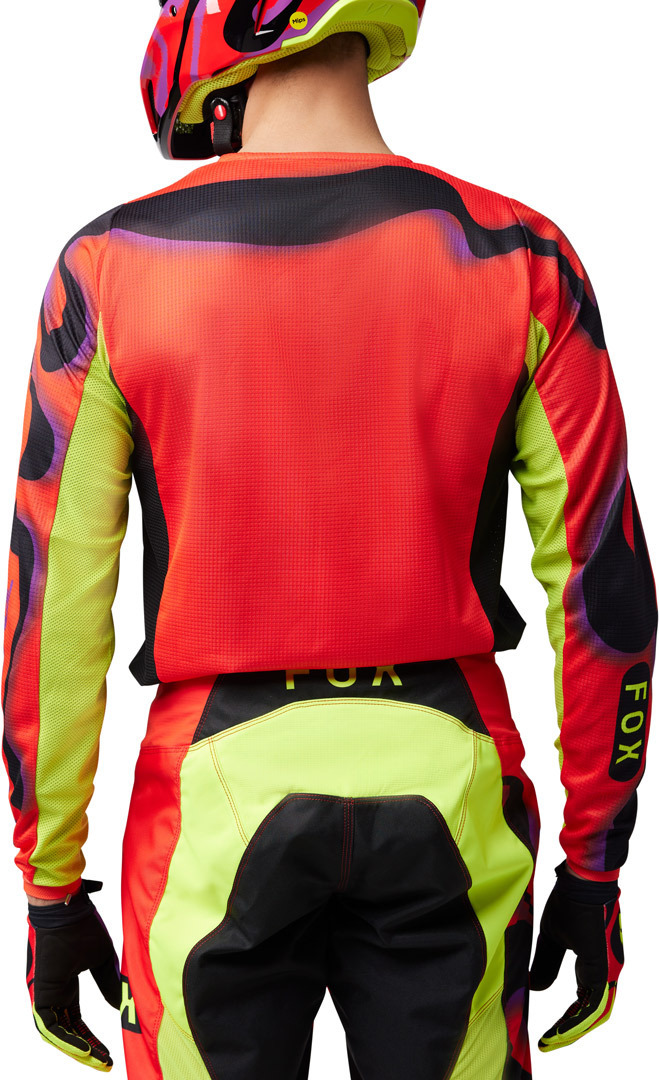FOX 180 Emotion Motocross Jersey rot S Abbildung 2