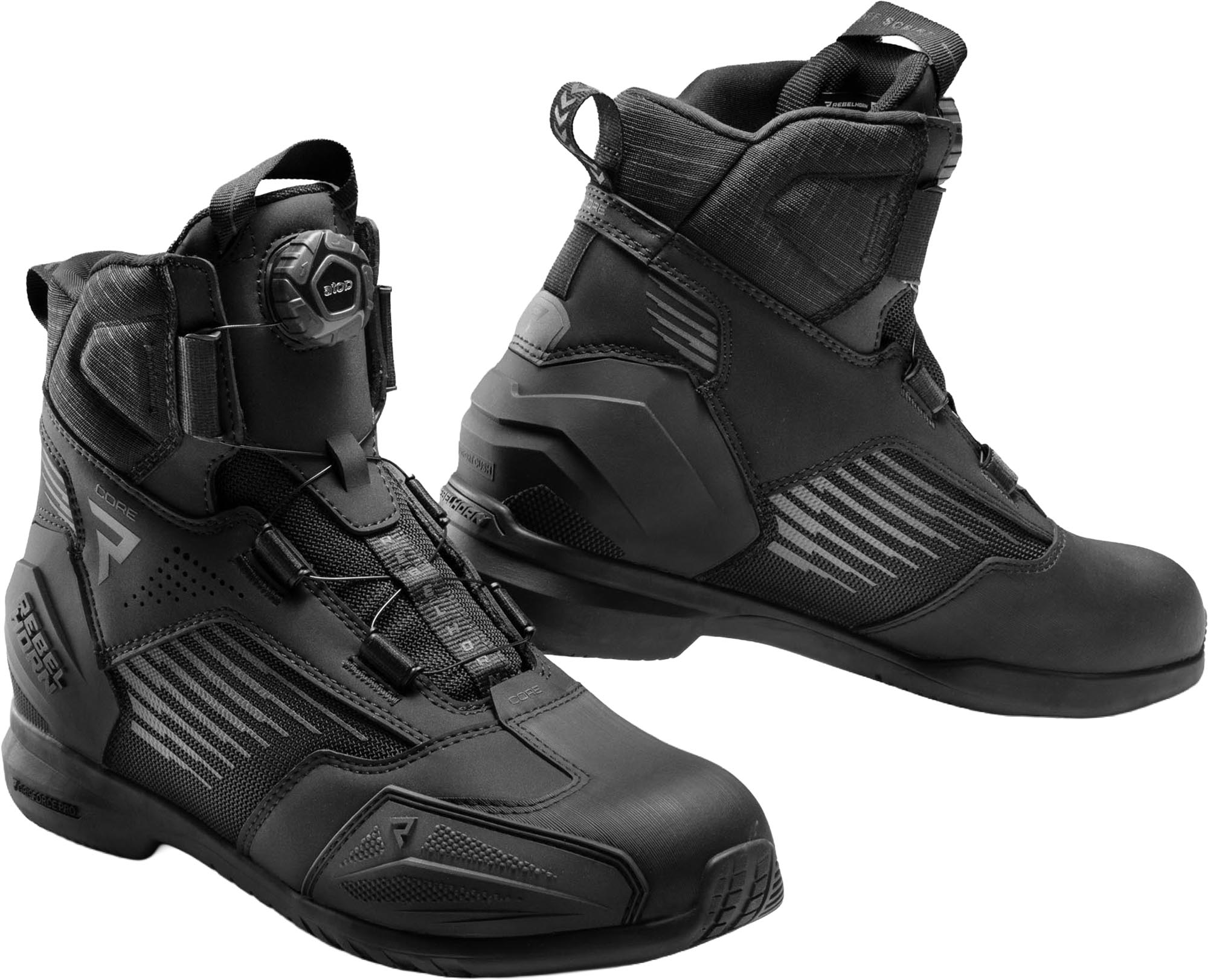 Rebelhorn Core Pantofi de motocicletă negru 36 Figura 1