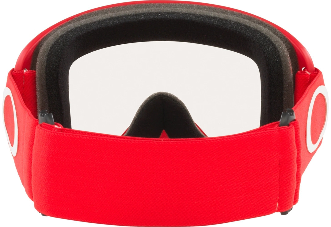 Oakley O Frame 2.0 Pro Clear Ochelari de motocross Roșu/Alb Figura 3