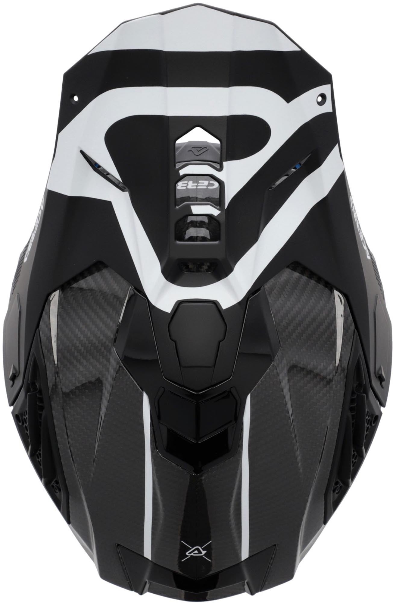 Acerbis Airstrike-C Carbon Casco da motocross Bianco/nero M (57/58) Figura 6