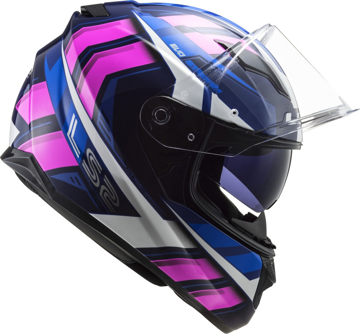 LS2 FF320 Stream Evo Loop Capacete azul/rosa S (55/56) Figura 6
