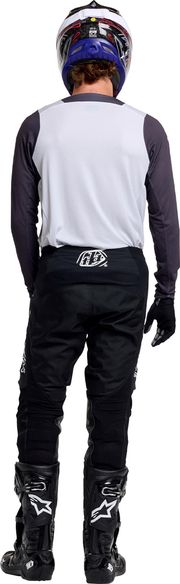 Troy Lee Designs GP Pro Air Locked Motocross Jersey hellgrau S Abbildung 14