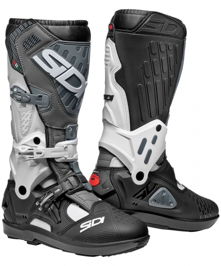Sidi Atojo SRS Motocross støvler sort/grå/hvid 41 Figur 1
