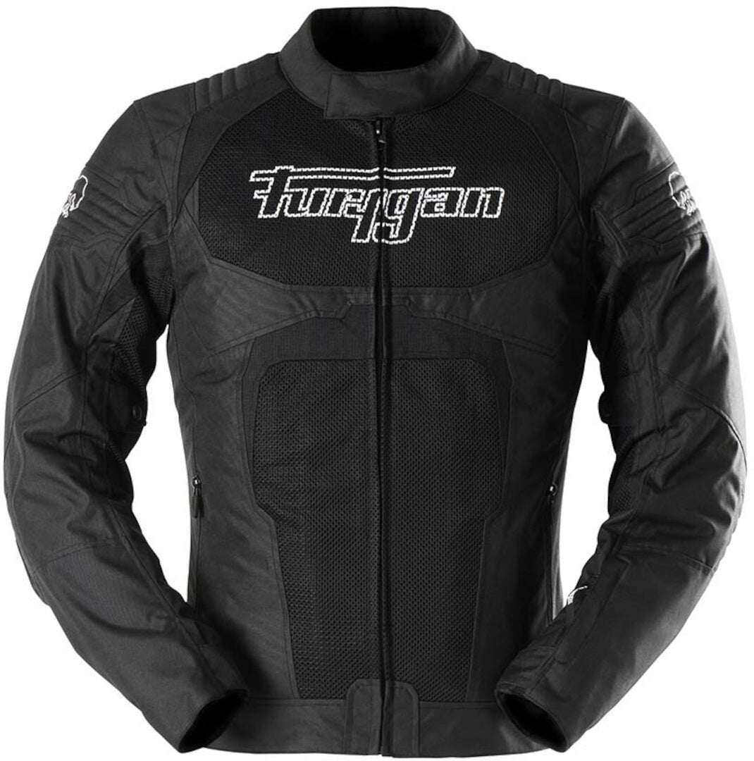 Furygan WB08 Vented+ Motorrad Textiljacke schwarz/weiß XL Abbildung 1