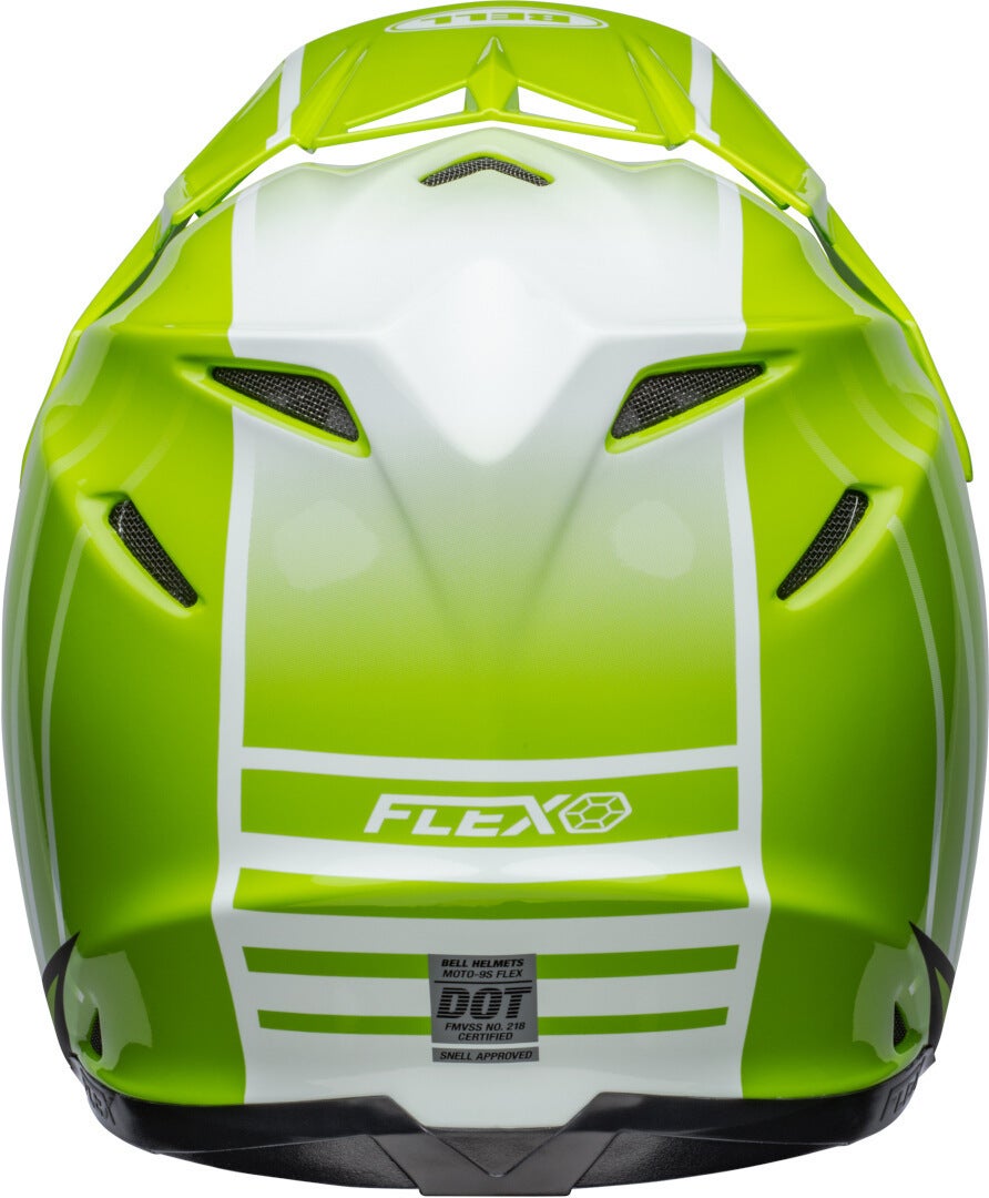 Bell Moto-9S Flex Sprint Casco Motocross Verde/Nero M Figura 6