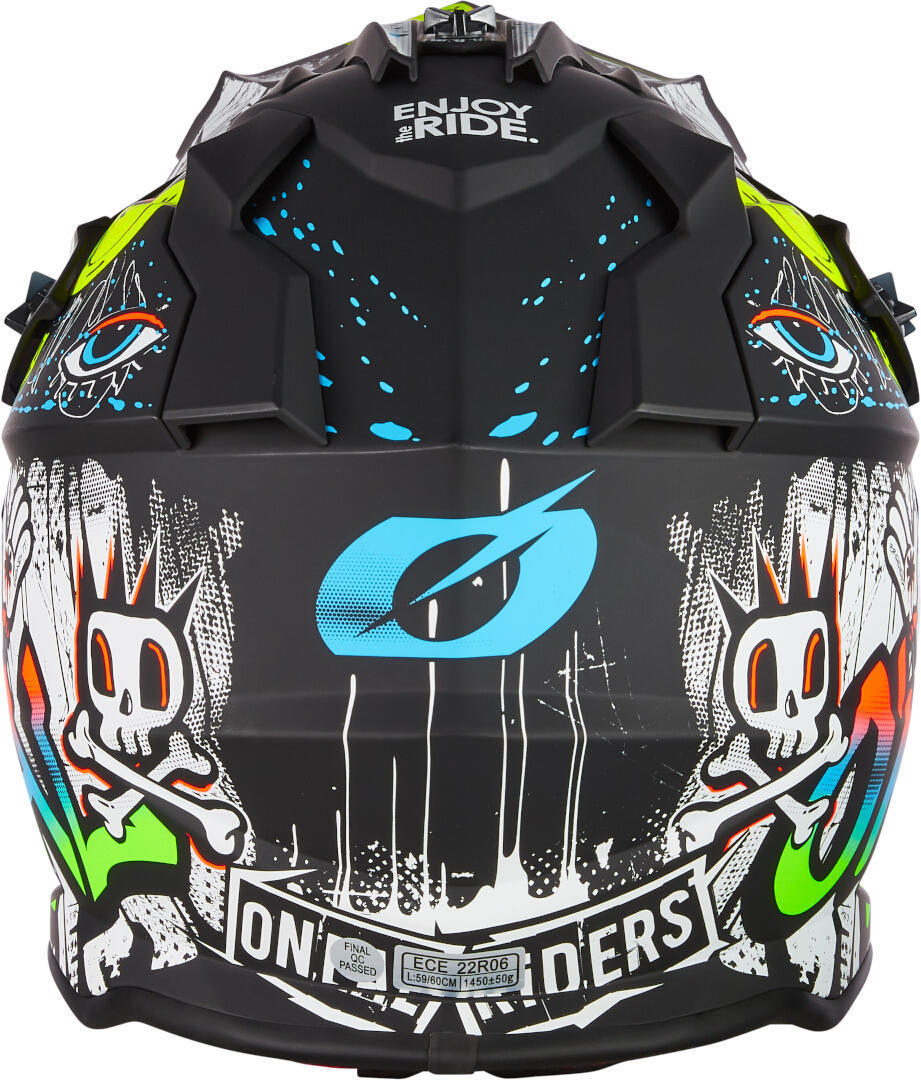 Oneal 2SRS Rancid Casque de motocross multicolore S (55/56) Figure 5