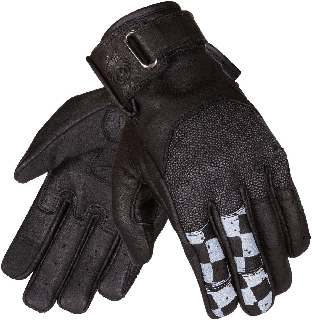 Merlin Valor D3O Motorradhandschuhe schwarz/weiß 3XL Abbildung 1