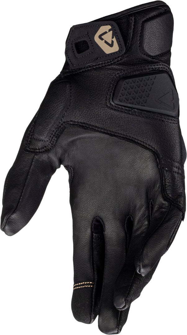 Side view of Leatt ADV HydraDri 7.5 Stealth Short waterproof Motorcycle Gloves