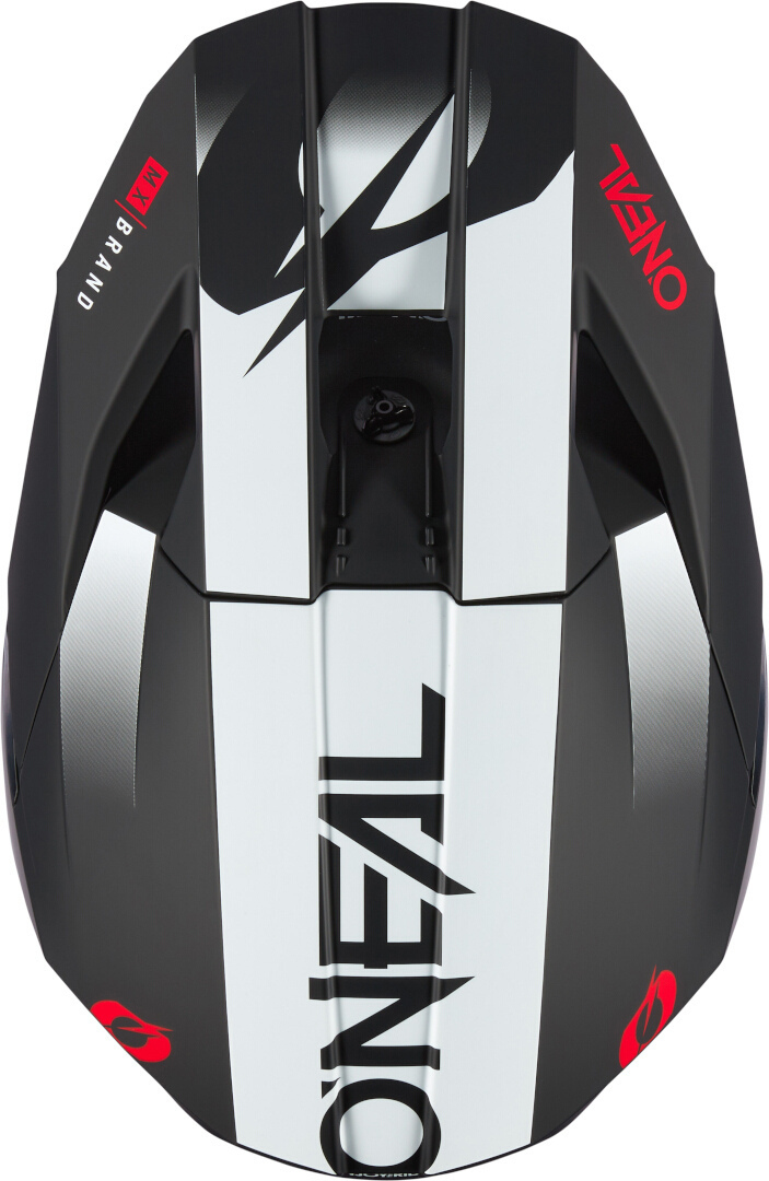 Oneal 3SRS Hexx Svart/Vit/Röd Motocrosshjälm S (55/56) Figur 7