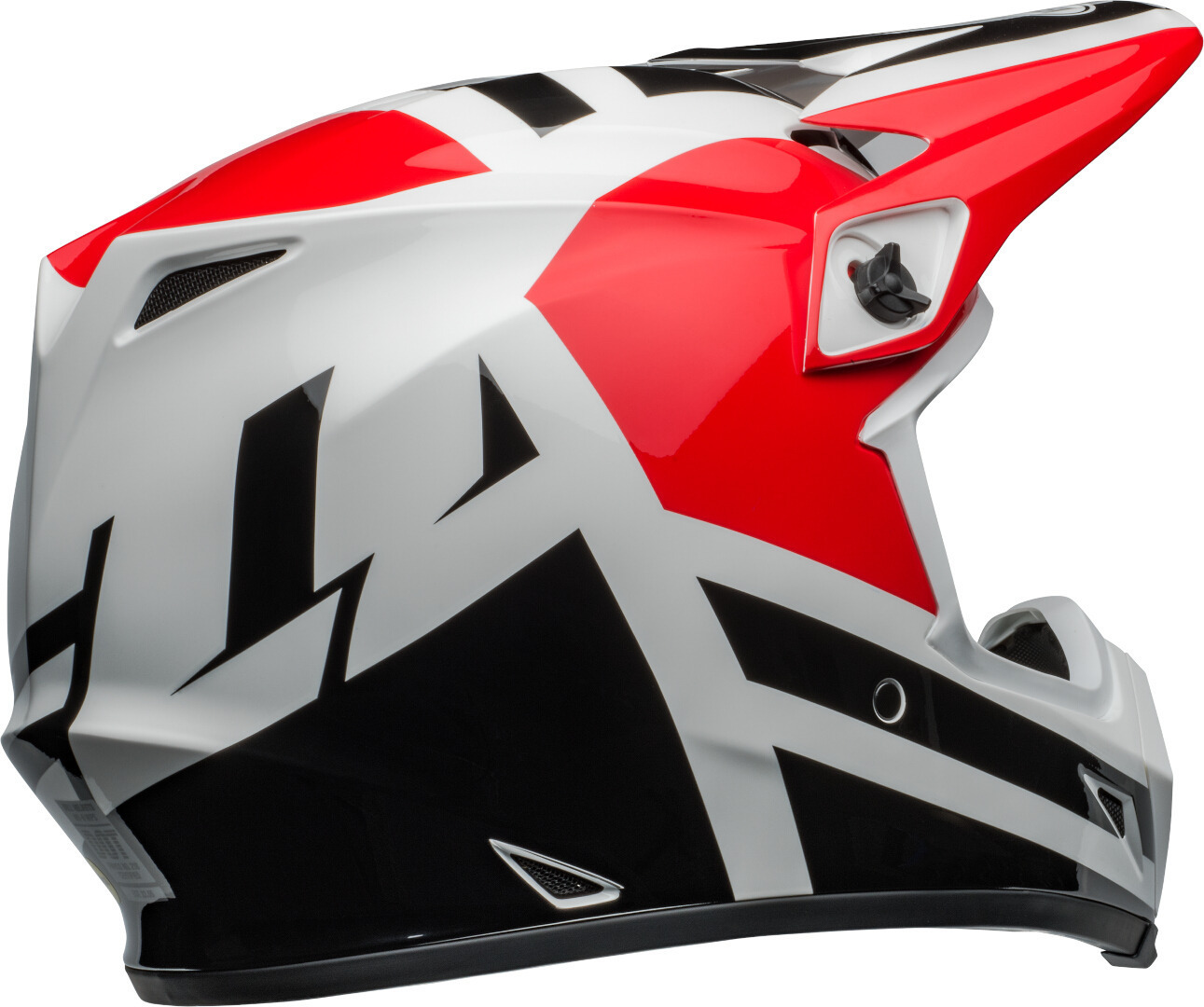 Bell MX-9 MIPS Alter Ego Cască de motocross Alb/Roșu/Negru L (59/60) Figura 8
