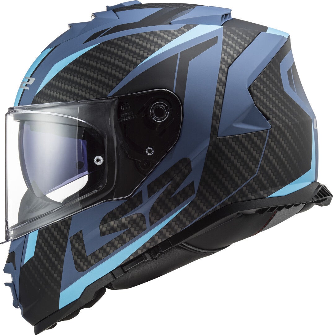 LS2 FF800 Storm II Racer Helmet blue matt L (59/60) Figure 2