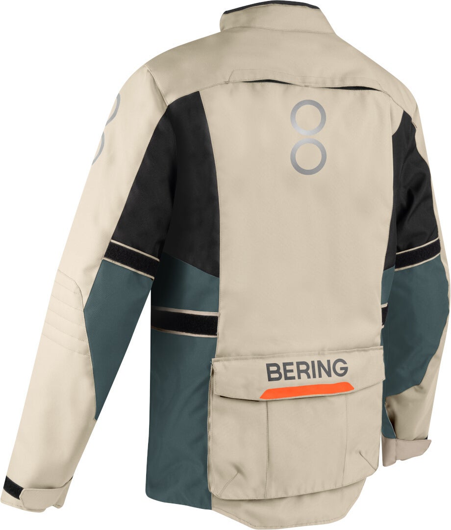 Bering Siberia waterproof Motorcycle Textile Jacket beige XXL Figure 2