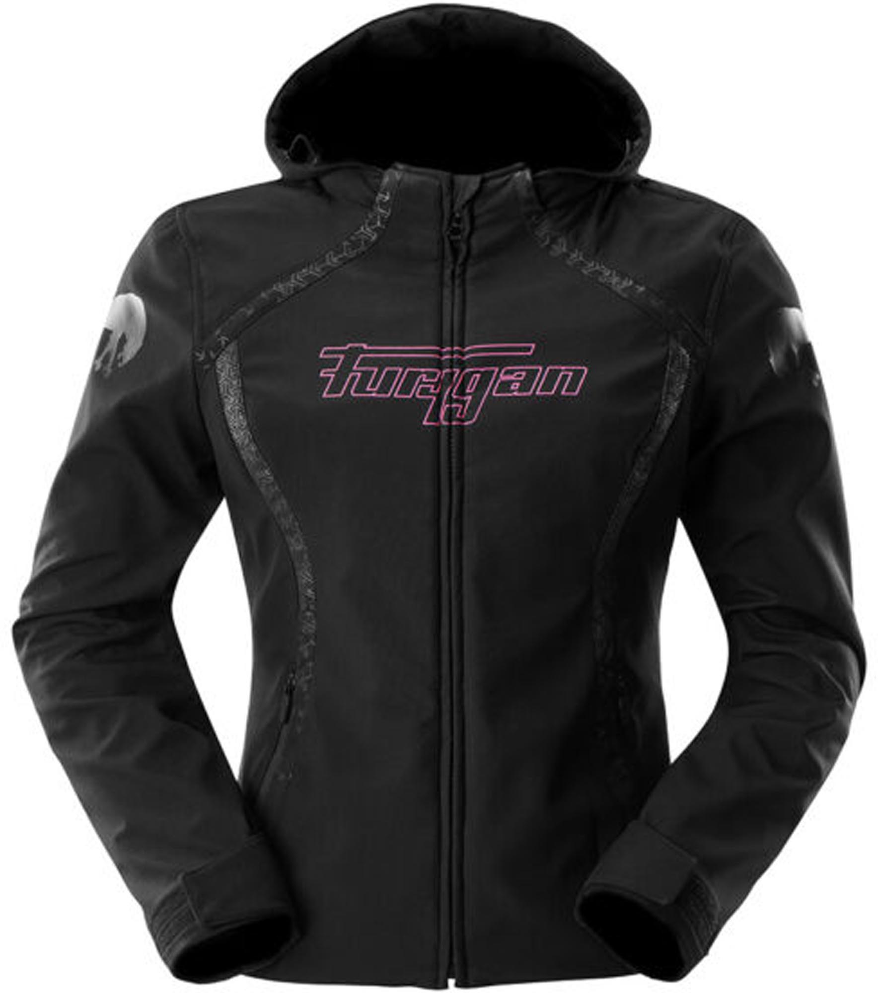 Furygan Skye waterproof Ladies Motorcycle Textile Jacket black/pink M Figure 2