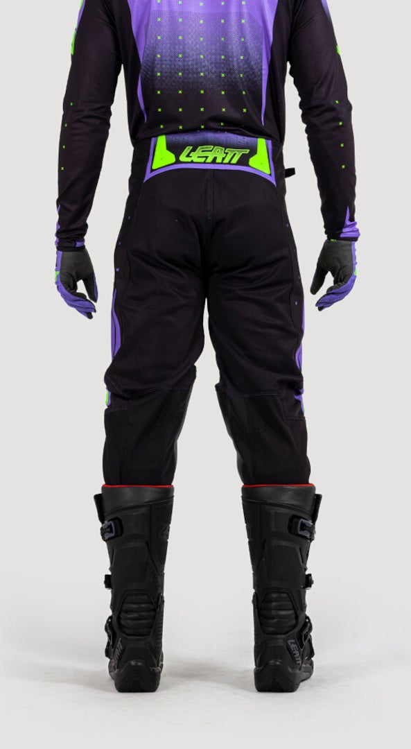 Leatt 4.5 Venom 2025 Motocross Pants black/purple/neon-green XL Figure 4