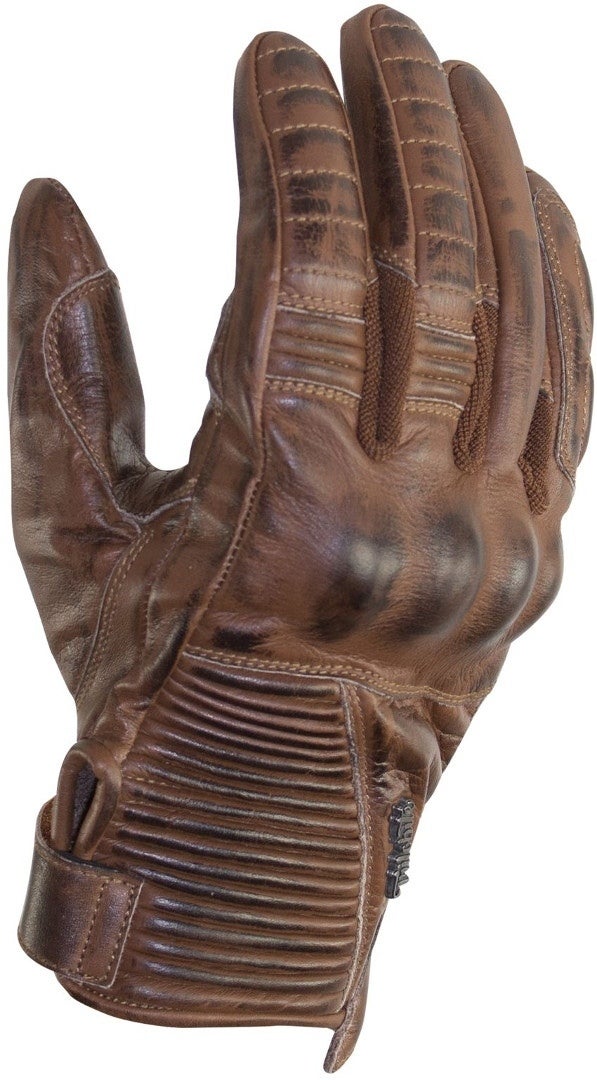 Trilobite Café Luvas de moto marrom M Figura 2