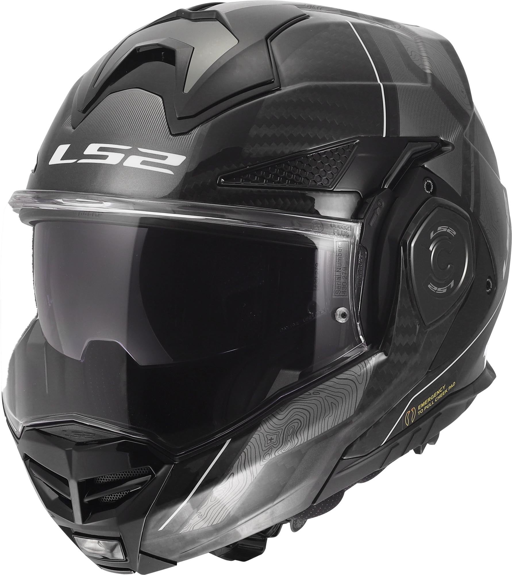 LS2 FF901 Advant X Carbon Dynamic Cască Gri M (57/58) Figura 1