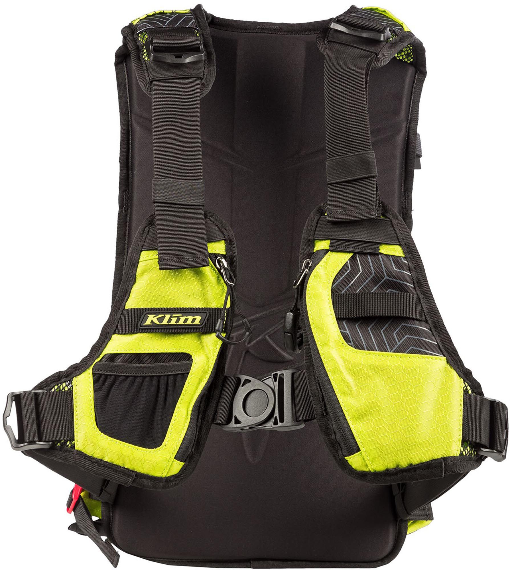 Klim Nac Pak 3L Hydrapak Rucsacul de hidratare negru/neon/galben Figura 4