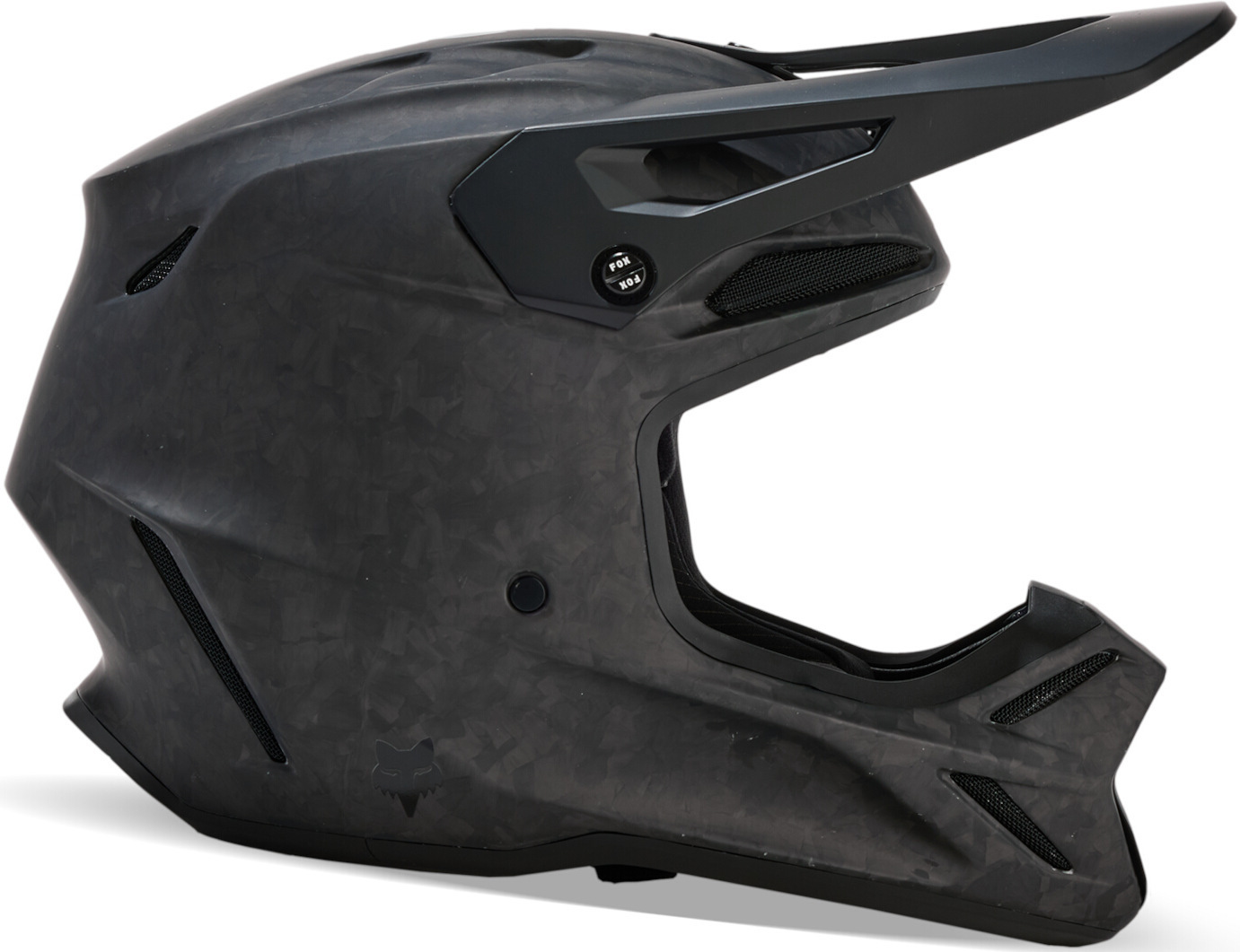 FOX V3 RS Carbon Solid MIPS Casco da motocross nero opaco XL (61/62) Figura 2