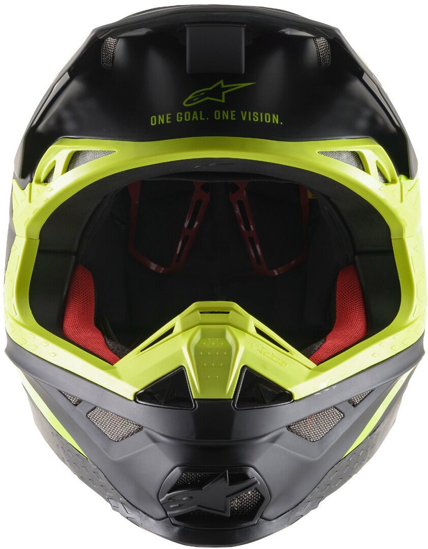 Alpinestars Supertech S-M8 Echo Capacete de Motocross preto/cinza/verde M (57/58) Figura 6