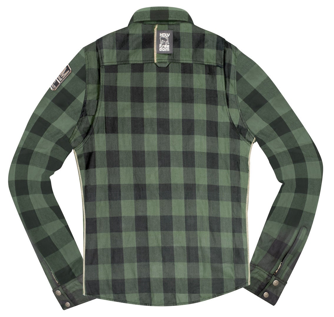 HolyFreedom Lumberjack Motorcycle Textile Jacket green L Figure 3
