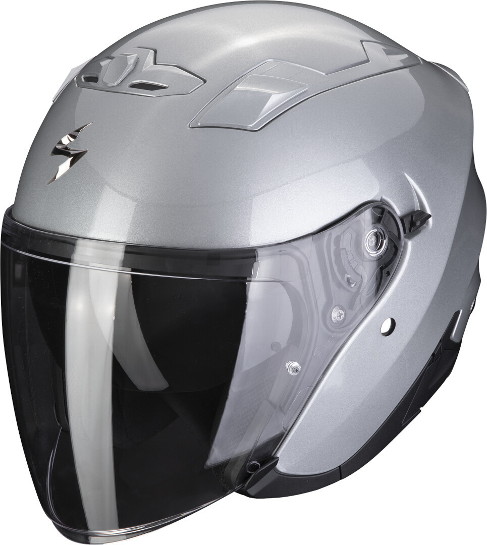 Scorpion EXO-230 Solid Jet Helmet Silver M (57/58) Figure 1