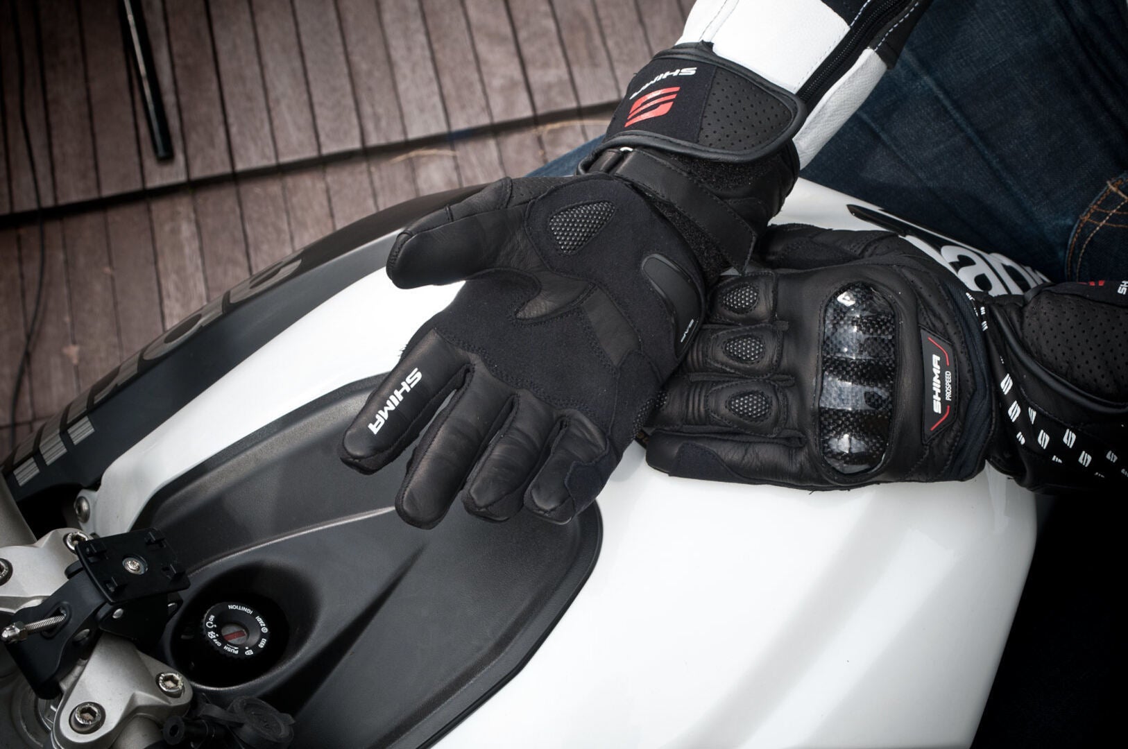 SHIMA Prospeed Motorcycle Gloves XL Figure 5