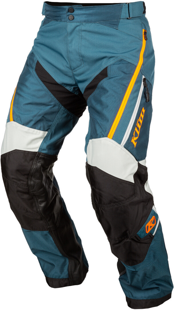 Klim Dakar Calças de Motocross verde/laranja 42 Padrão Figura 1