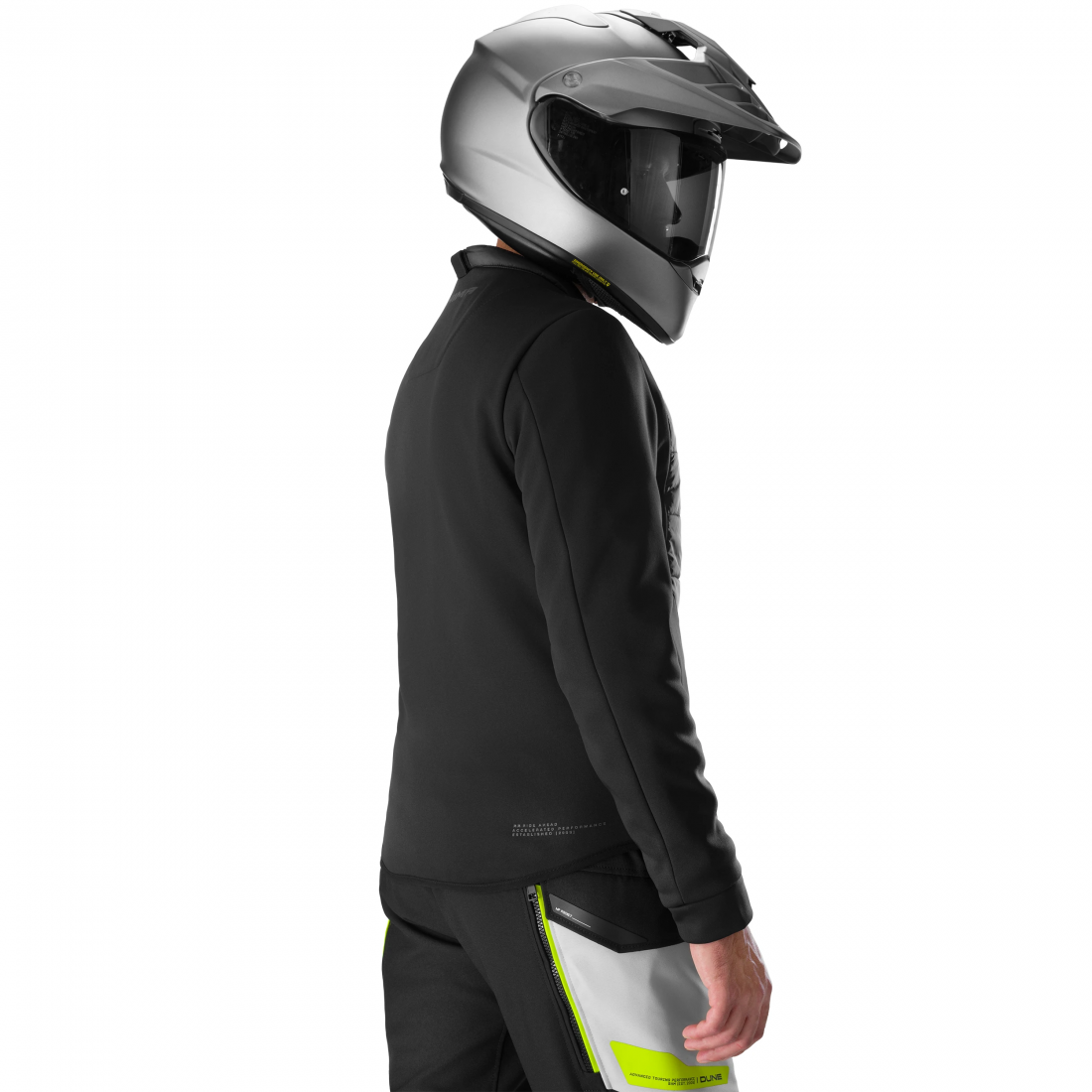 SHIMA Dune 2.0 Motorcycle Textile Jacket black/white/yellow XL Figure 14