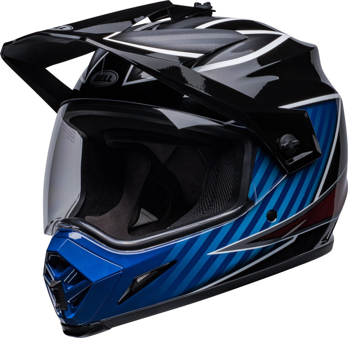 Bell MX-9 Adventure MIPS Dalton Motokrosová přilba černá/modrá XL Obrázek 6