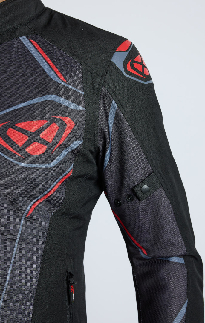 Ixon Demoniak Motorcycle Textile Jacket black/red L Figure 5