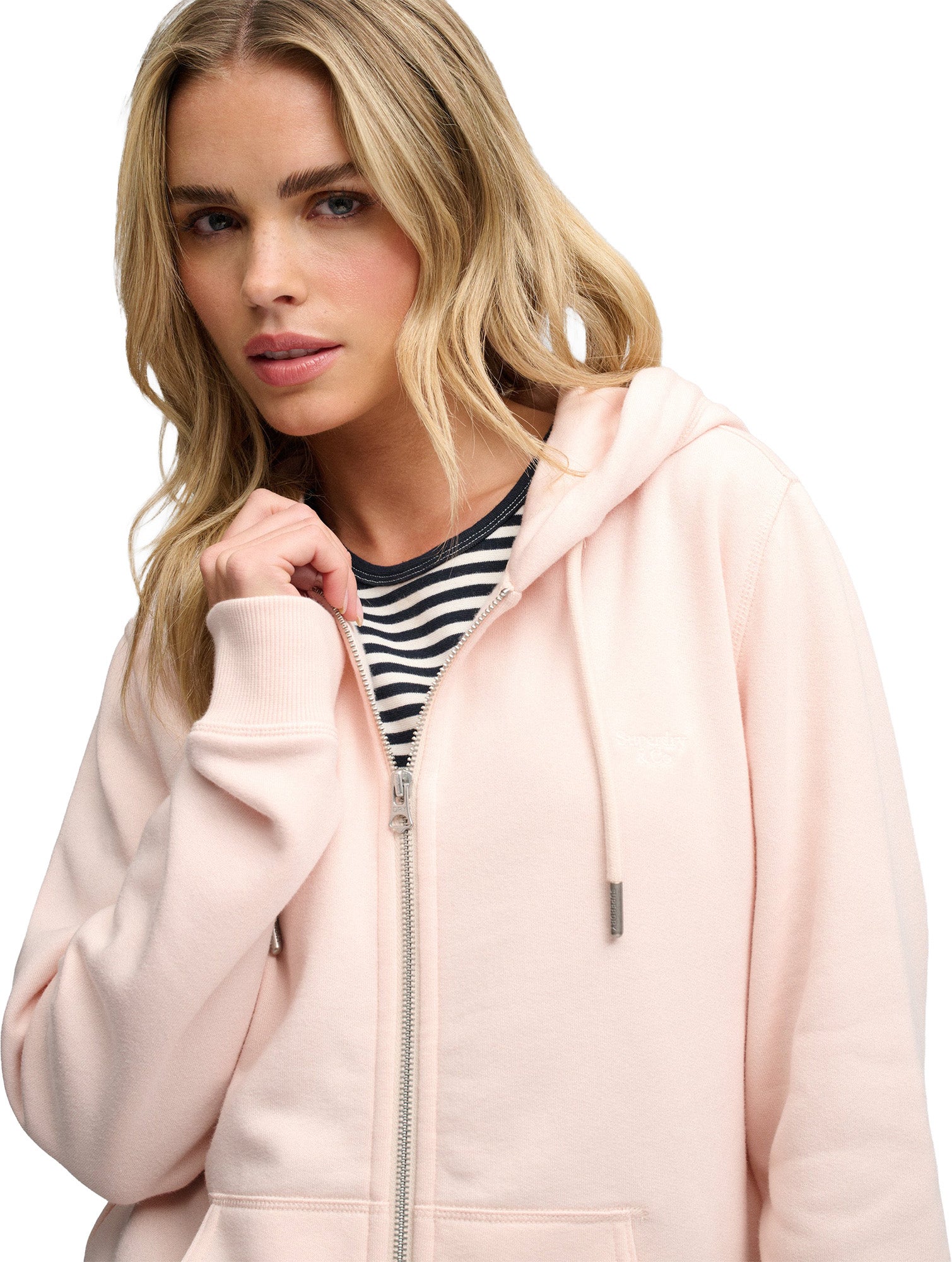 Superdry & Co Signature Dámska bunda ružová L Obrázok 3