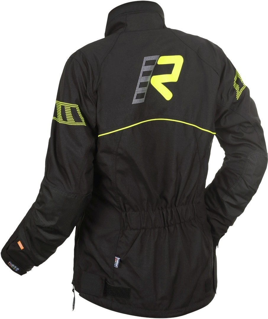 Rukka Hermia Gore-Tex Jachetă textilă pentru motociclete pentru doamne negru/galben 48 Figura 2