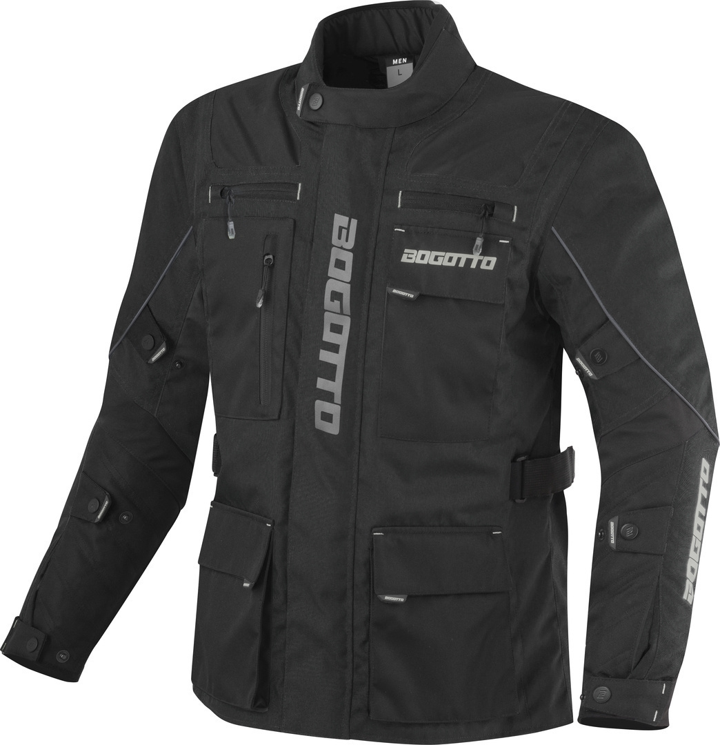 Bogotto Covelo Jachetă textilă impermeabilă pentru motociclete negru XS Figura 1